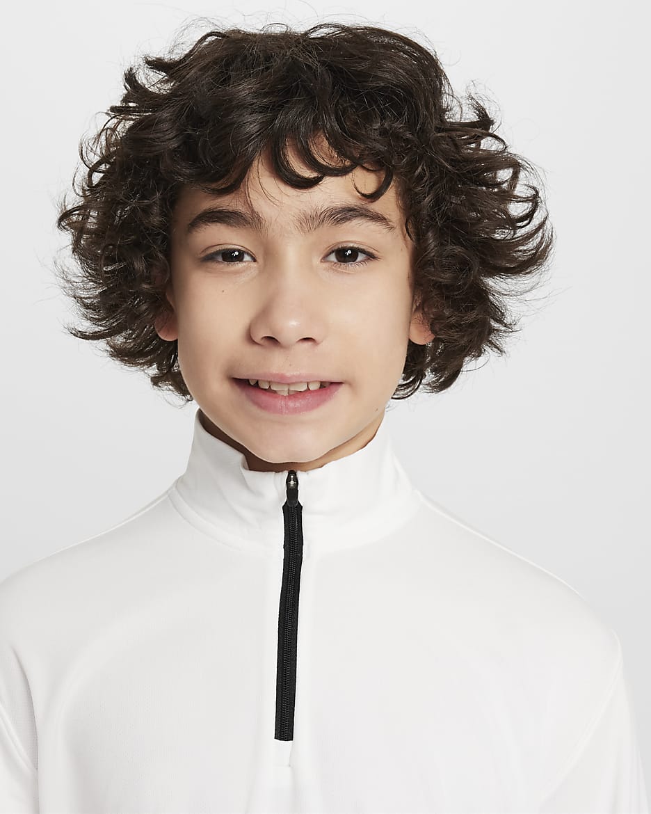 Nike half zip top kids sale